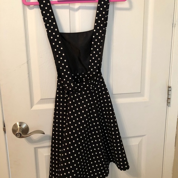 Forever21 black and white polka dot jumper - Picture 2 of 5
